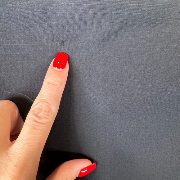 Escada Womens Rabah Pencil Skirt Size 38 Dark Blue Knee Length Career Classic‎ - Picture 6 of 16